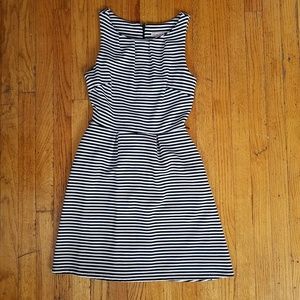 Merona Striped dress with pockets